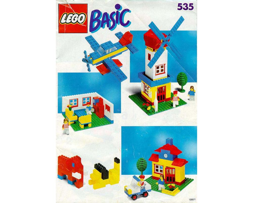 LEGO Set 535-1 Basic Building Set (1990 Universal Building Set > Basic)