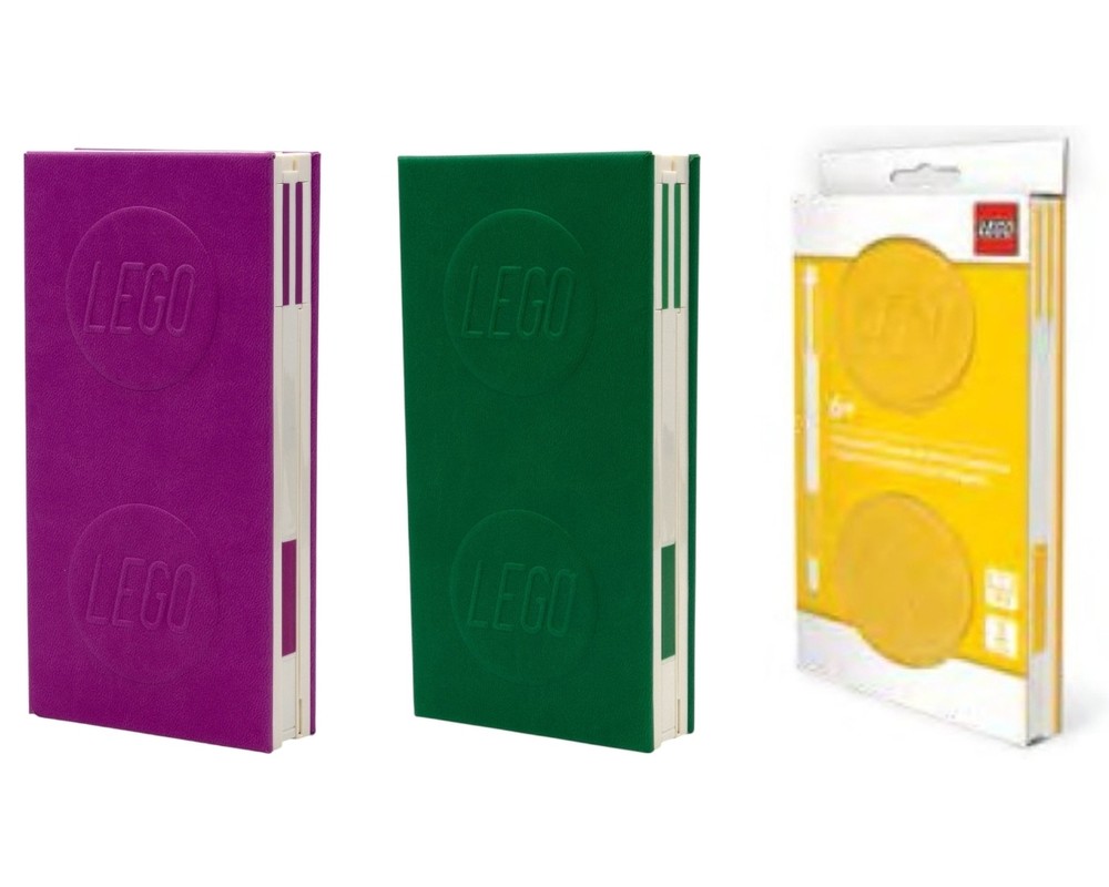 LEGO Set 53592-1 Locking Notebook with Gel Pen 1 x 2 (All Colors) (2025 ...