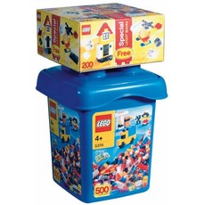 Large Make and Create Bucket with Special LEGO Bonus Bricks (Bucket and its contents only) (set 5370a-1)