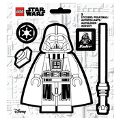 Star Wars Darth Vader Black and White Stickers