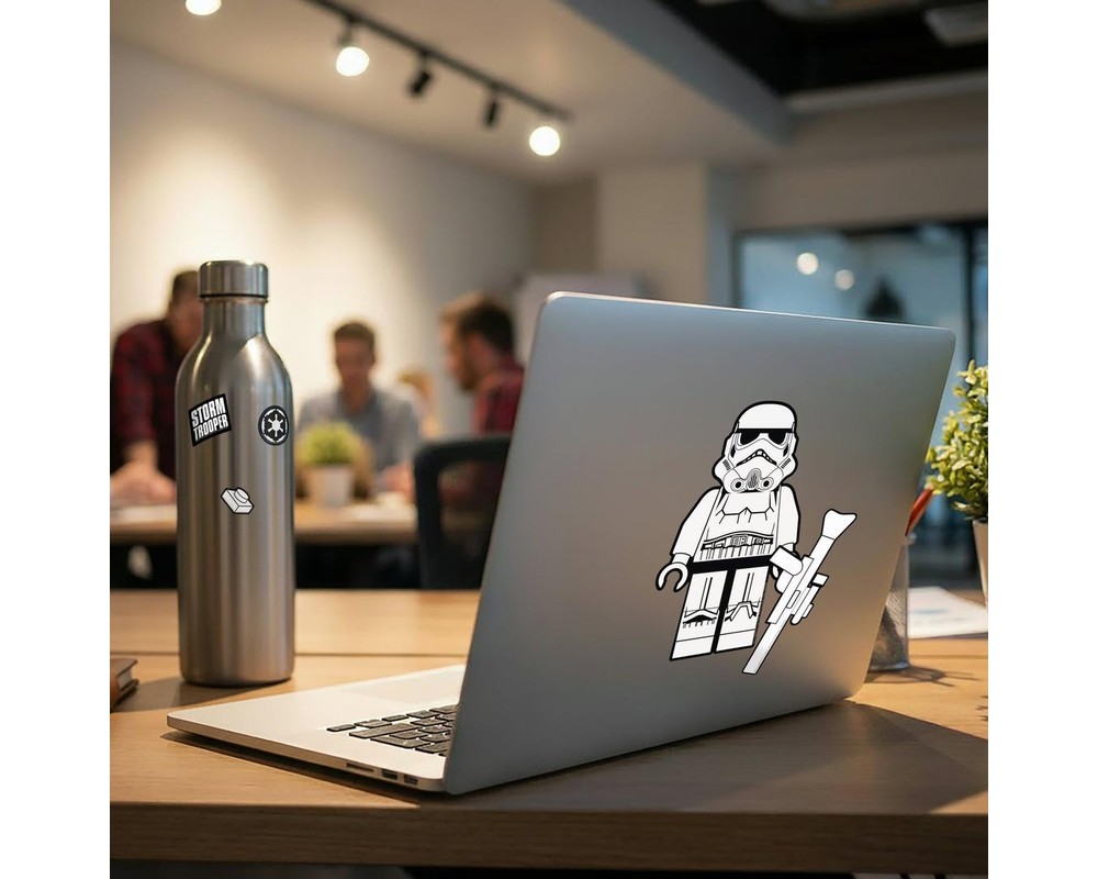 LEGO Set 53751-1 Star Wars Stormtrooper Black and White Stickers (2026 ...