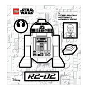 Star Wars R2-D2 Black and White Stickers