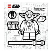 Star Wars Yoda Black and White Stickers