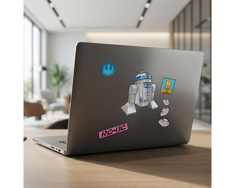 LEGO Set 53762-1 Star Wars R2-D2 Stickers (2026 Gear > Stationery and ...