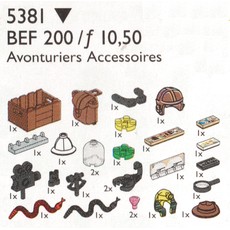 Adventurer's Accessories (set 5381-1)
