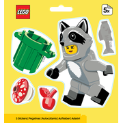 Raccoon Costume Fan Stickers