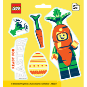 Easter Carrot Suit Guy Stickers
