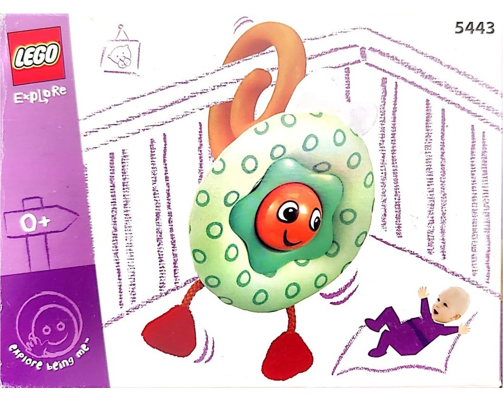 LEGO Set 5443-1 Curly Hanging Rattle (2003 Primo) | Rebrickable - Build ...