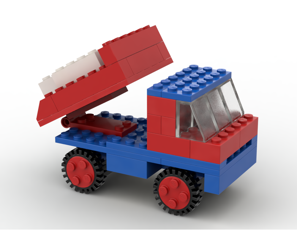 LEGO Set 550-1-c14-s2 Dump Truck (1985 Universal Building Set > Basic ...