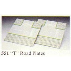 T Road Plates (set 551-1)