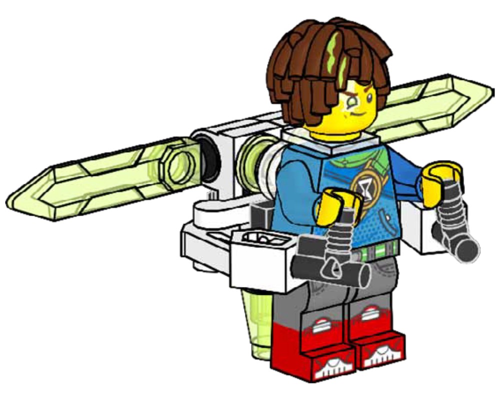 LEGO Set 552402-1 Mateo with Jet Pack (2024 Dreamzzz
