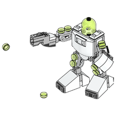 Z-Blob the Robot (set 552403-1)