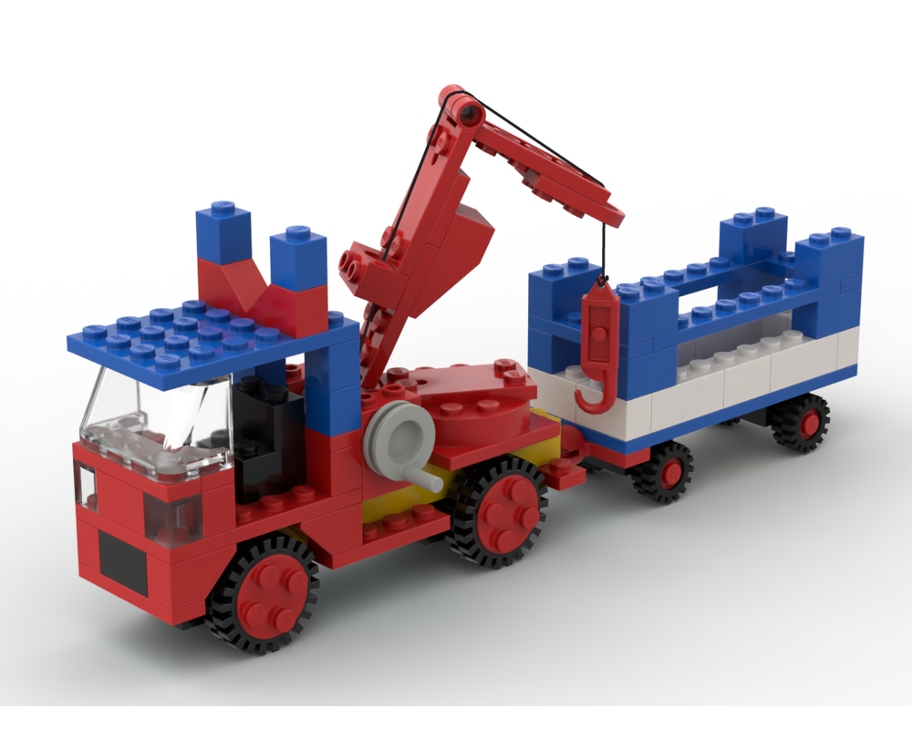 LEGO Set 557-1-c4-s1 Crane (1987 Universal Building Set > Basic ...