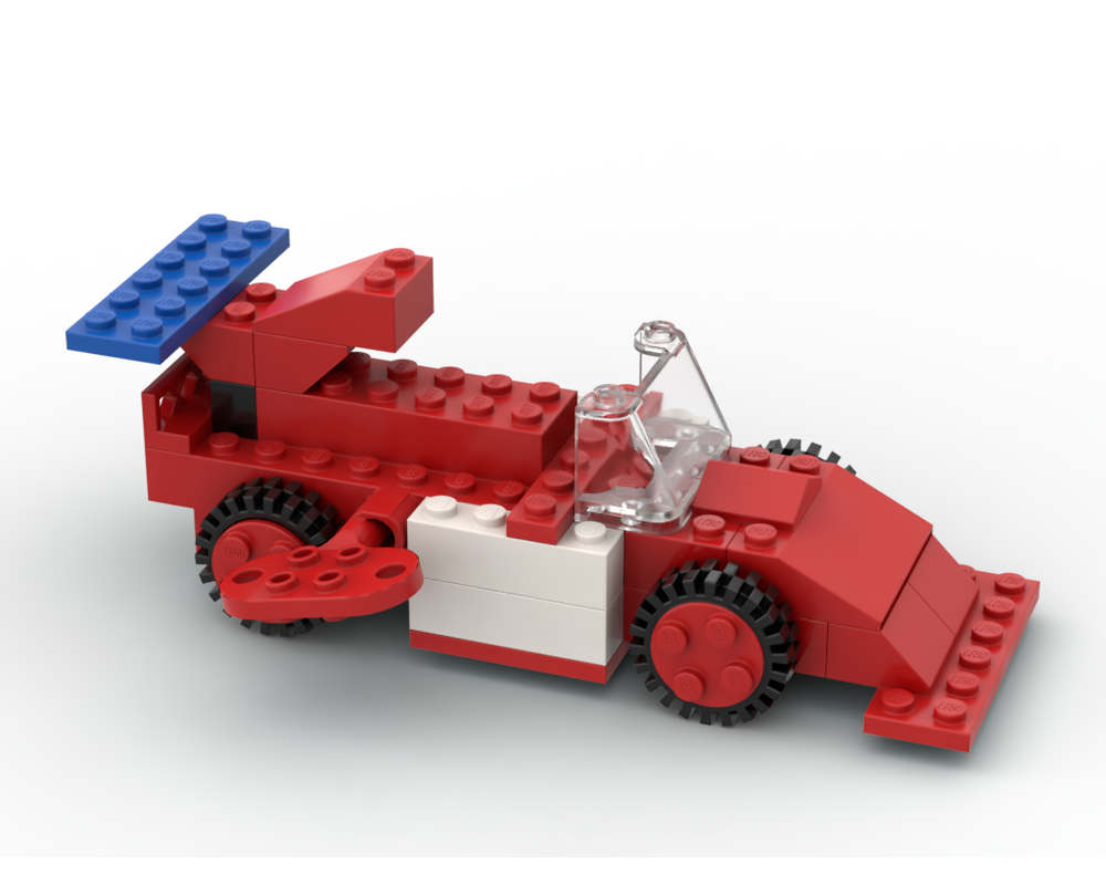 LEGO Set 557-1-c5-s1 Formula 1 Racecar (1987 Universal Building Set ...