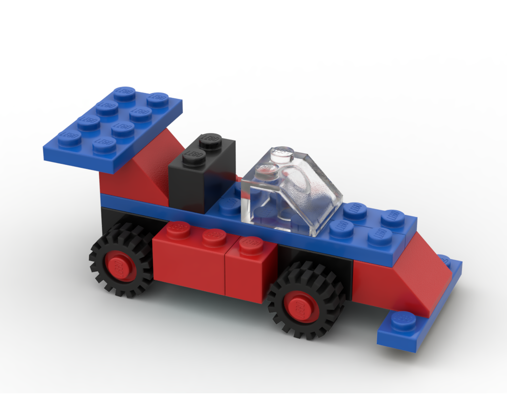 LEGO Set 557-1-c5-s2 Formula 1 Racecar (1987 Universal Building Set ...