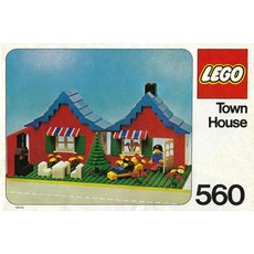 Town House with Garden (set 560-1)