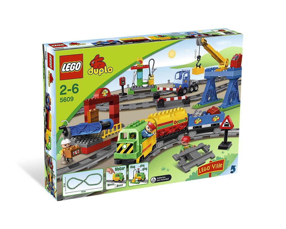 LEGO Set 5609-1 Deluxe Train Set (2008 Duplo > Trains