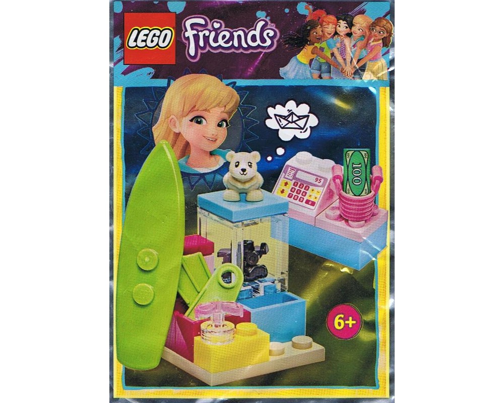 Lego friends beach discount shop