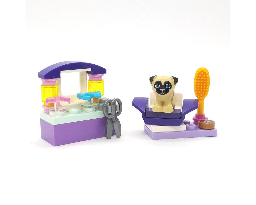 LEGO Set 561808 1 Dog Hairdresser Salon 2018 Friends Rebrickable Build with LEGO