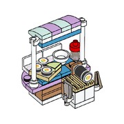 Sushi stand