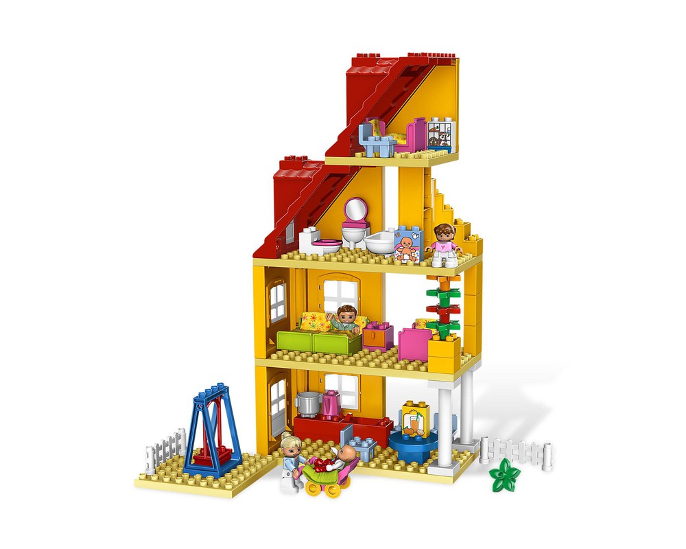 LEGO Set 5639-1 Family House (2009 Duplo Playhouse) | Rebrickable - Build with LEGO
