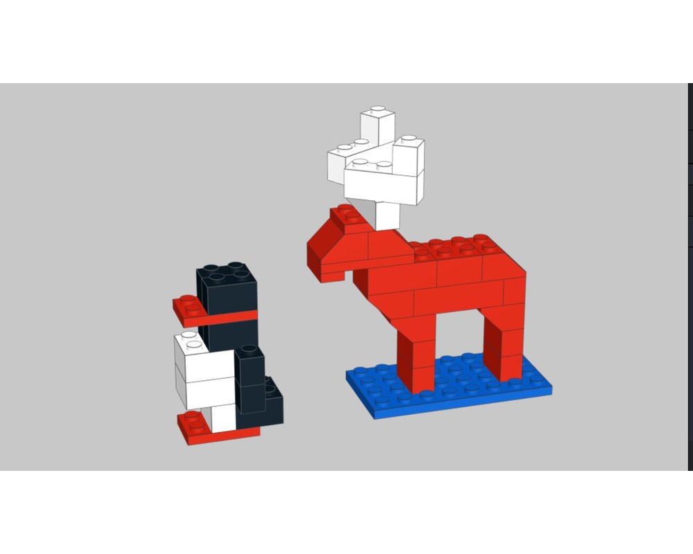LEGO Set 565-2-c1 Animals (1990 Universal Building Set > Basic ...