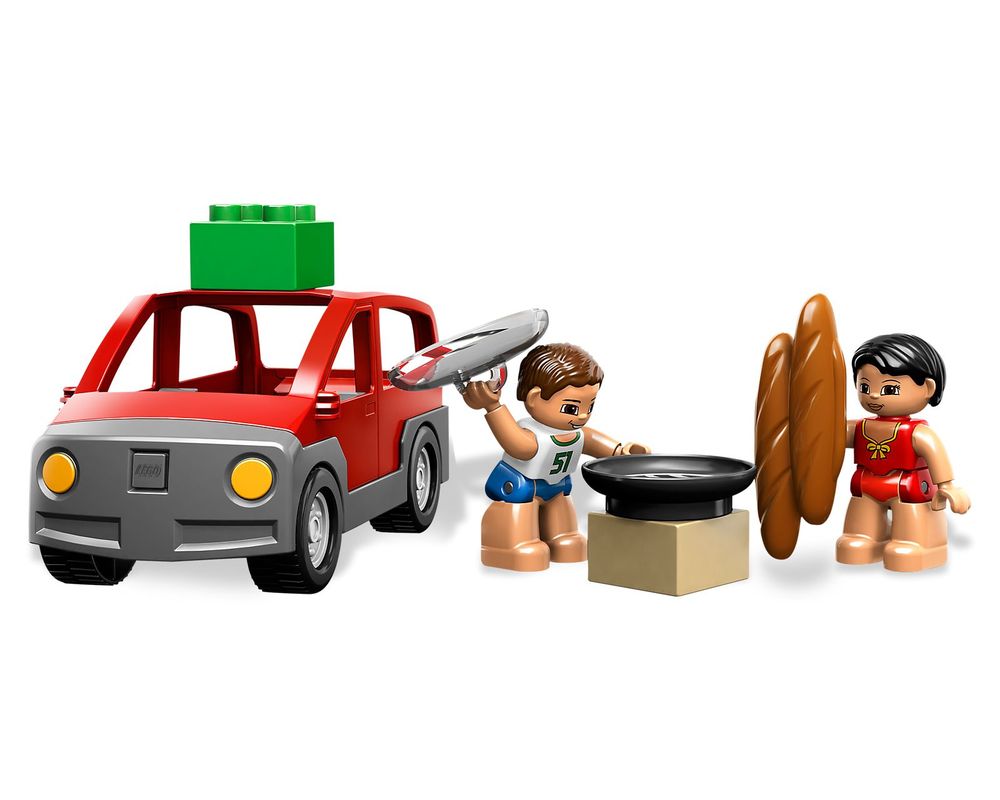 LEGO Set 5655-1 Caravan (2010 Duplo > Town) | Rebrickable - Build