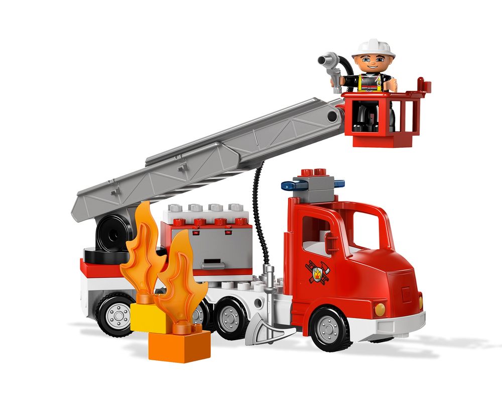 Delegation Vær opmærksom på samtidig LEGO Set 5682-1 Fire Truck (2011 Duplo > Town) | Rebrickable - Build with  LEGO