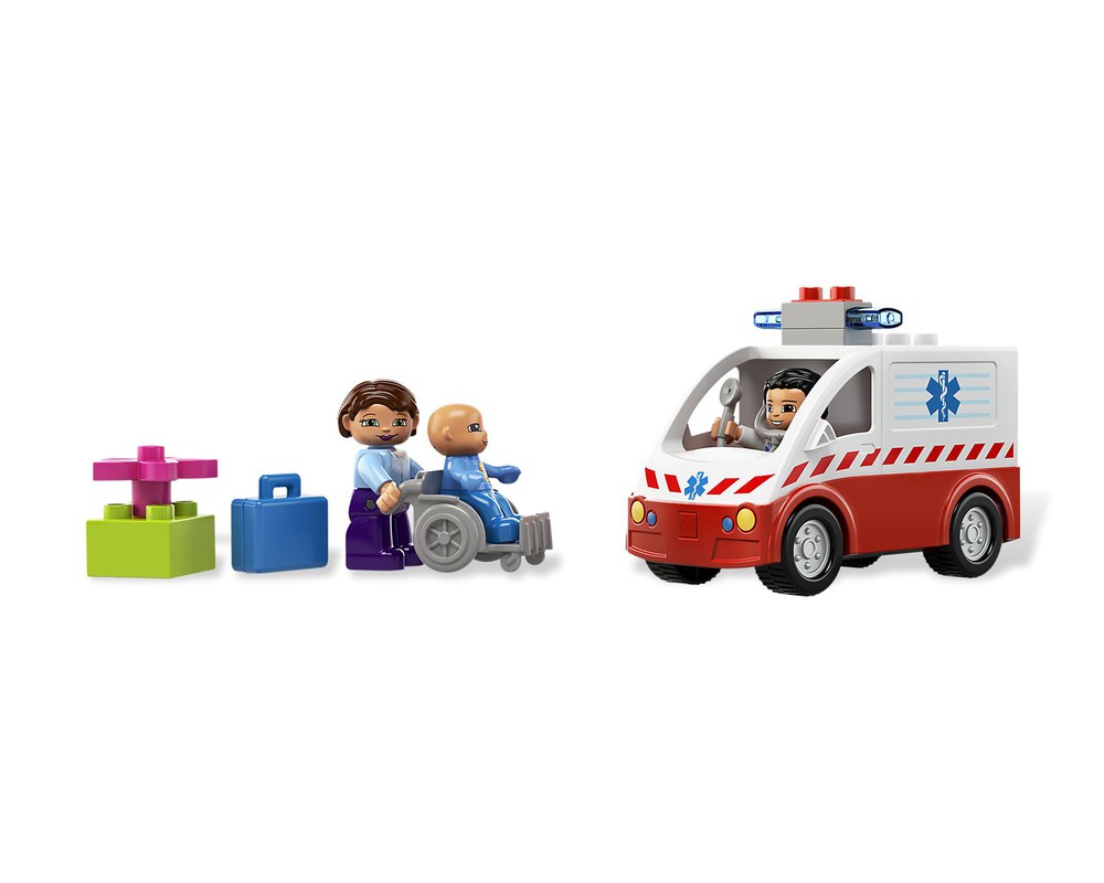 ydre National folketælling Understrege LEGO Set 5695-1 Doctor's Clinic (2011 Duplo > Town) | Rebrickable - Build  with LEGO