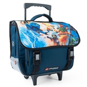 Ninjago Lightning Battle School Bag Trolley