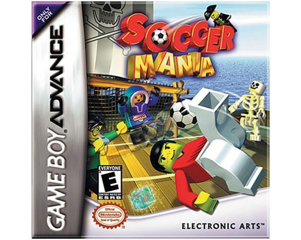 LEGO Set Soccer (Football) Mania - Boy Advance (2002 > Video Games and Accessories) | Rebrickable - with LEGO