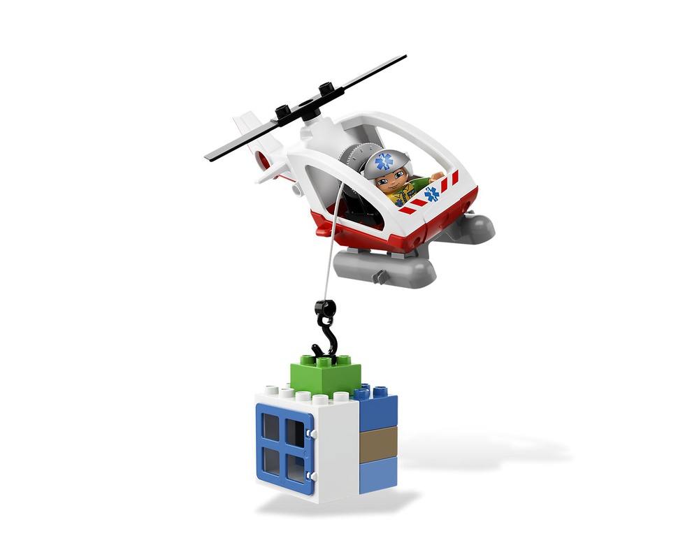 LEGO 5794-1 Emergency Helicopter Duplo > Town) | Rebrickable - Build LEGO