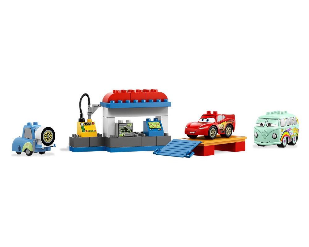 LEGO Set 5829-1 The Pit Stop (2011 Duplo Cars) | Build with LEGO