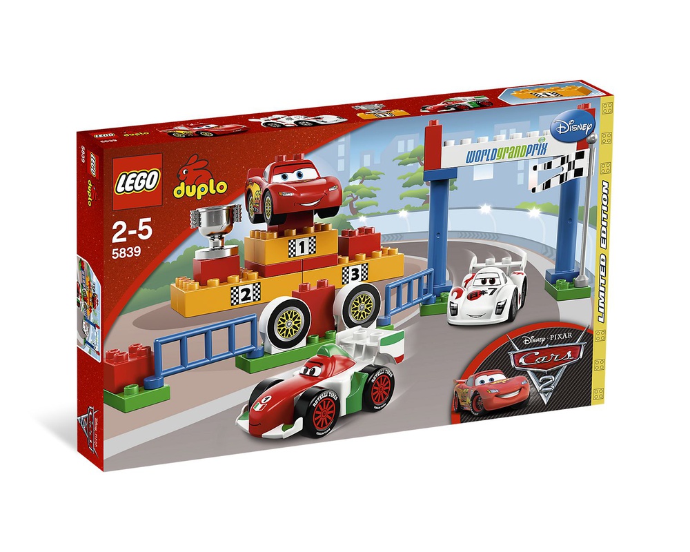 LEGO World Grand Prix (2011 Duplo > Cars) Rebrickable Build with LEGO