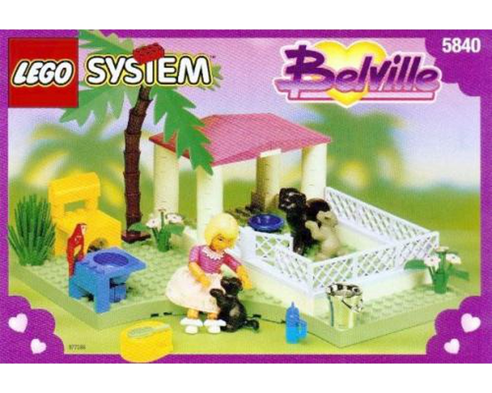 LEGO Set 5840-1 Garden Playmates Belville) | Rebrickable - Build with LEGO