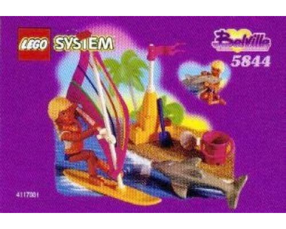 LEGO Set 5844-1 Dolphin Windsurfer (1998 Belville) | Rebrickable