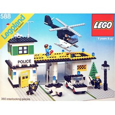 Police Headquarters (set 588-1)