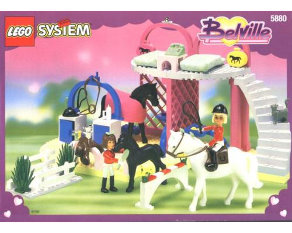 LEGO Set 5880-1 Prize Pony Stables (1994 Belville) | Rebrickable - Build