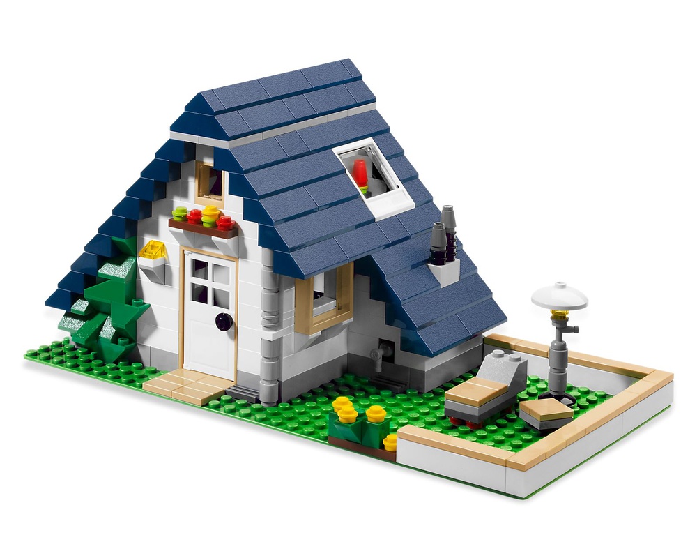 LEGO Set 5891-1 Apple Tree House (2010 Creator Creator 3-in-1) | Rebrickable - Build with LEGO