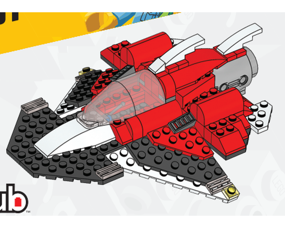 LEGO Set 5892-1-b3 Space Scout (2010 Creator > Creator 3-in-1 ...