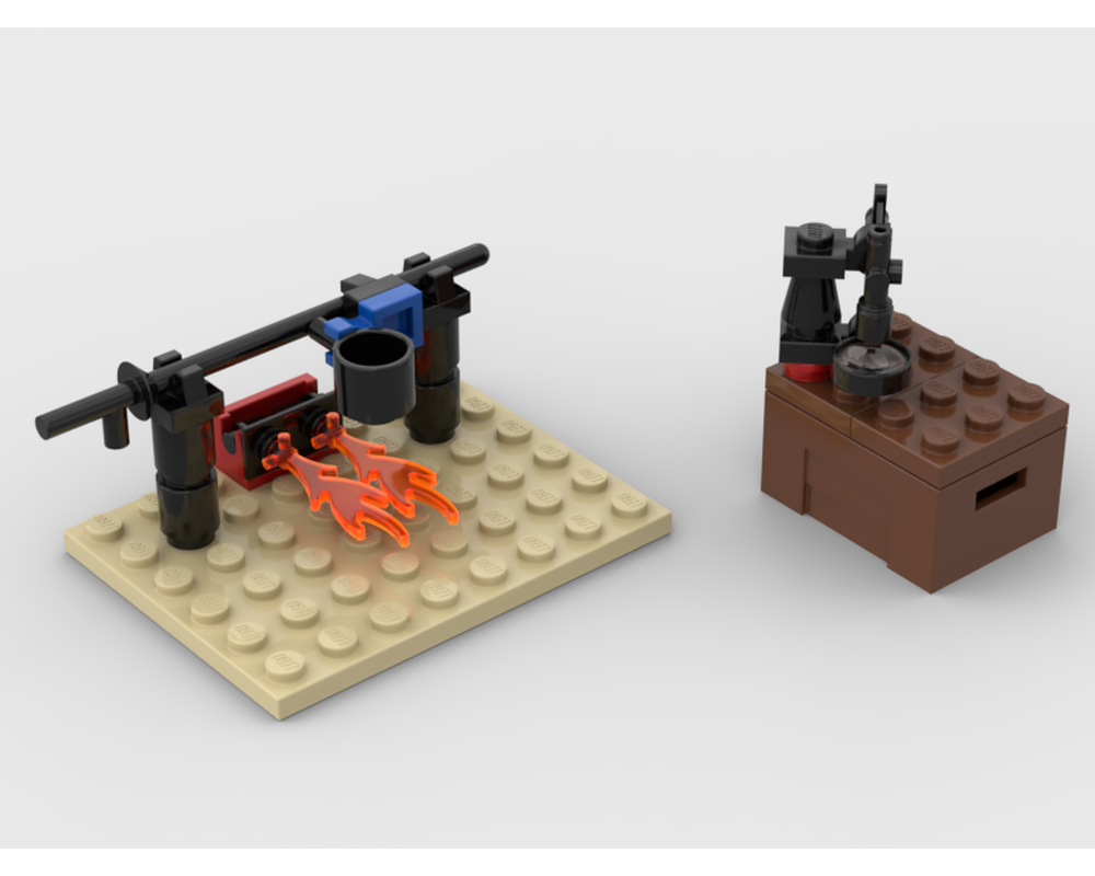 LEGO Set 5978-1-s2 Adventurers' Camp (1998 Adventurers > Desert ...