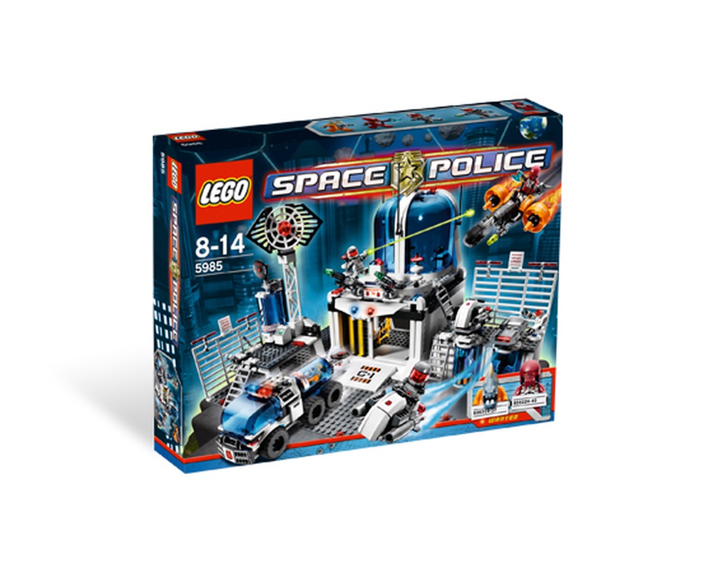 Set 5985-1 Police Central (2010 Space > Space Police III) | - Build with LEGO