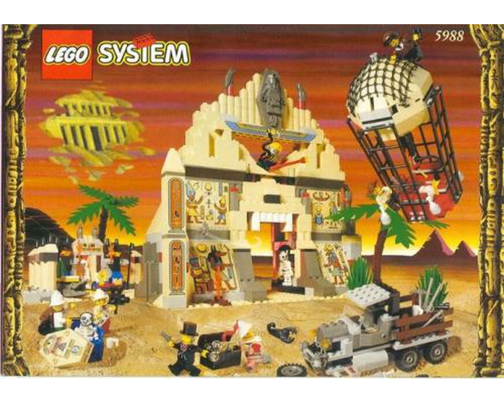 Matematik Koordinere Imidlertid LEGO Set 5988-1 Pharaoh's Forbidden Ruins (1998 Adventurers > Desert) |  Rebrickable - Build with LEGO