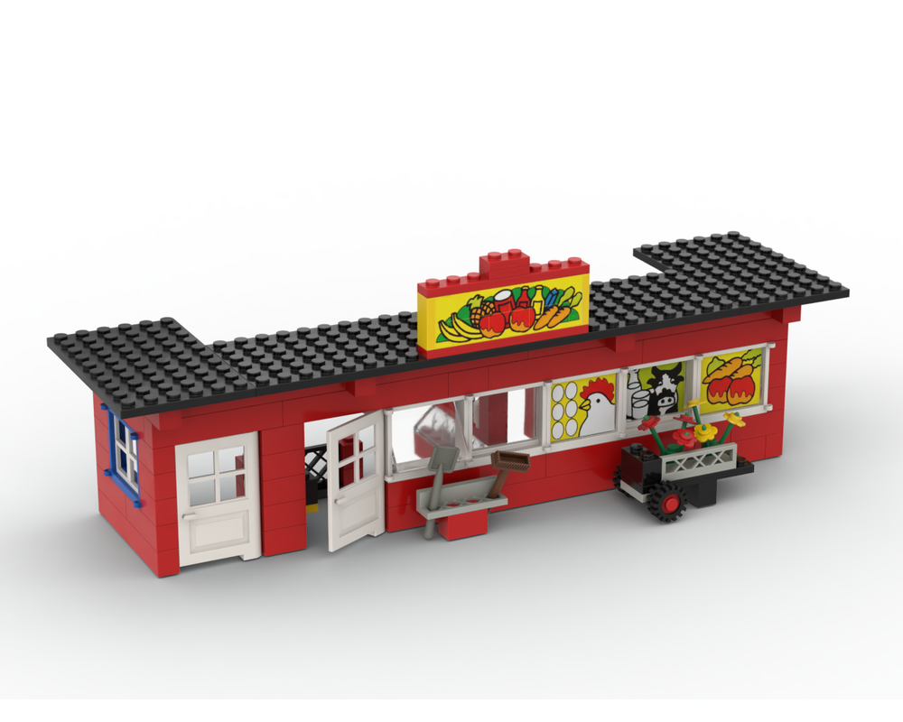 コンプコレクション6冊セット LEGO Set 6000-1-c12 Supermarket (1980 Books > Ideas Books