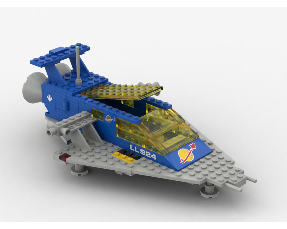 Set Space transport (1980 Space > Classic Space) | Rebrickable - Build with LEGO