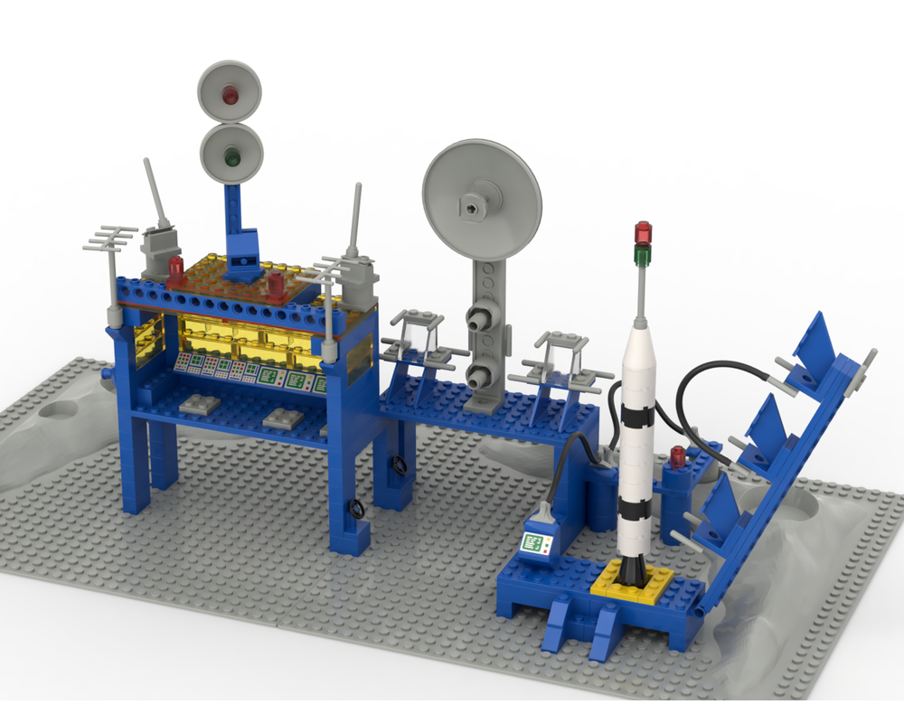 LEGO Set 6000-1-c137 Rocket base (1980 Books > Ideas Books ...
