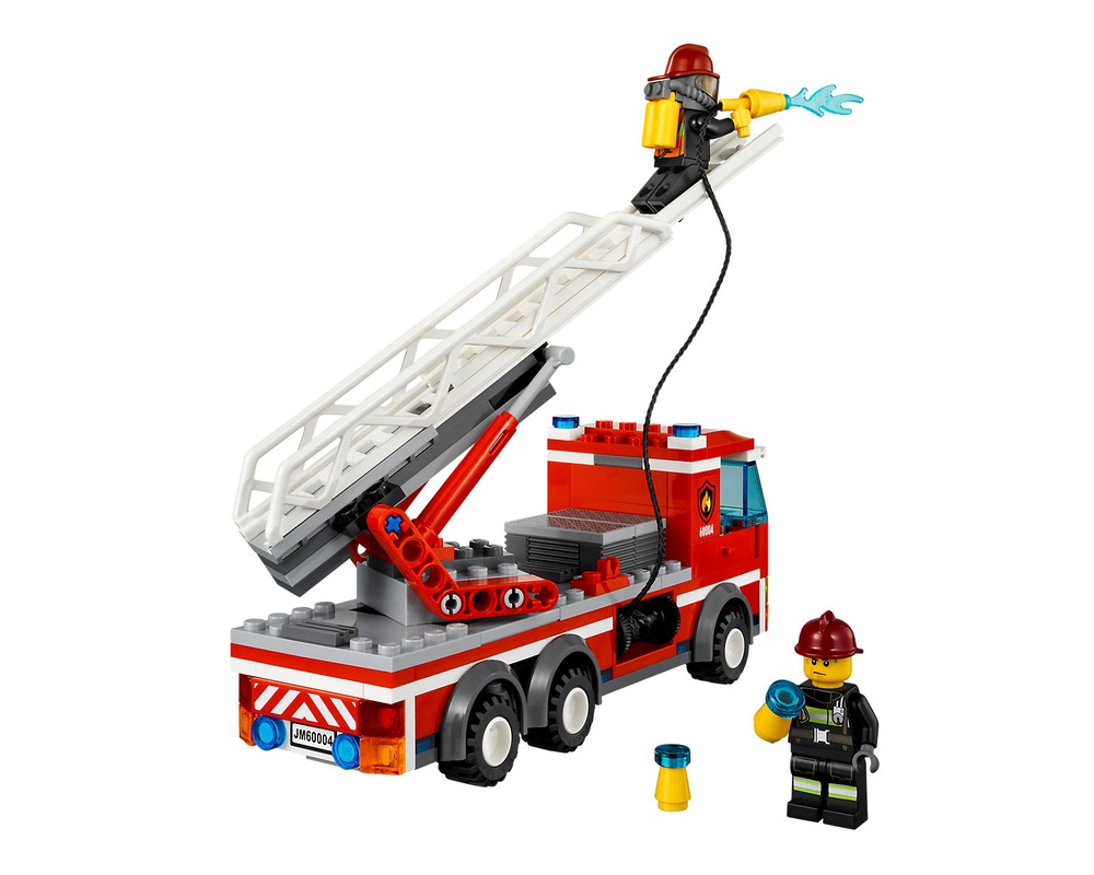 glide fattige Grænseværdi LEGO Set 60004-1 Fire Station (2013 City > Fire) | Rebrickable - Build with  LEGO