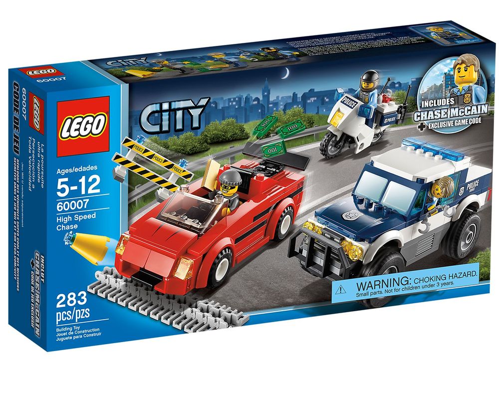 Beschrijven Sinds Nachtvlek LEGO Set 60007-1 High Speed Chase (2013 City > Police) | Rebrickable -  Build with LEGO
