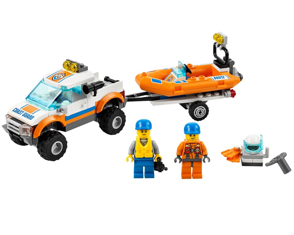 LEGO 60012-1 Coast Guard x 4 (2013 City > Coast Guard) | Rebrickable - Build with LEGO