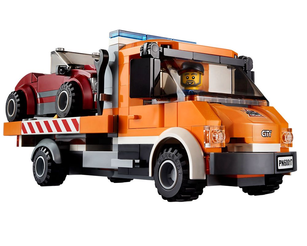 peddling sådan Sway LEGO Set 60017-1 Flatbed Truck (2013 City > Traffic) | Rebrickable - Build  with LEGO